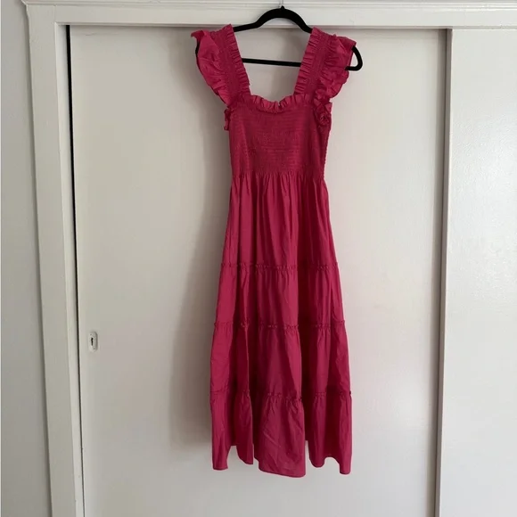 strapless open back dress The Tiny Ellie Nap Dress